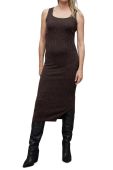 Сукня і светр AllSaints MARGOT колір коричневий midi пряма