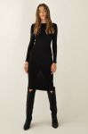 Сукня Saint Body колір чорний midi облягаюча (3645525)