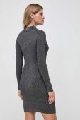 Сукня MICHAEL Michael Kors колір срібний mini облягаюча