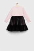Дитяча сукня Guess колір рожевий mini розкльошена (3338872)