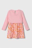 Дитяча сукня Guess колір рожевий mini розкльошена (3375383)