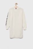 Дитяча бавовняна сукня Tommy Hilfiger колір білий mini пряма (3333114)