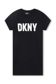 Дитяча сукня Dkny колір сірий mini розкльошена (3425977)