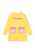 Дитяча бавовняна сукня Marc Jacobs колір жовтий mini пряма (3459544)