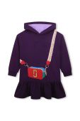 Дитяча бавовняна сукня Marc Jacobs колір фіолетовий mini пряма (3451321)