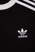 Дитяча бавовняна сукня adidas Originals колір чорний mini пряма
