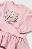 Сукня для немовлят Mayoral колір рожевий mini oversize (3431120)