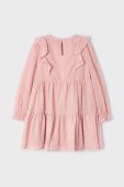 Дитяча сукня Mayoral колір рожевий mini oversize (3431513)