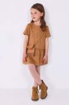 Сукня Mayoral колір бежевий mini розкльошена