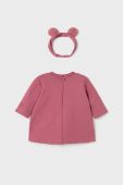 Сукня для немовлят Mayoral Newborn колір рожевий mini oversize