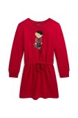 Дитяча сукня Polo Ralph Lauren колір червоний mini розкльошена (3639294)