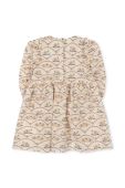 Дитяча бавовняна сукня Konges Sl?jd колір бежевий mini розкльошена (3679257)