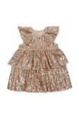 Дитяча сукня Konges Sl?jd колір бежевий mini розкльошена (3679279)
