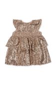 Дитяча сукня Konges Sl?jd колір бежевий mini розкльошена (3679279)