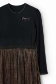 Дитяча сукня Desigual колір чорний mini розкльошена (3490314)