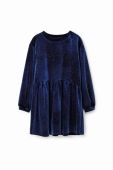 Дитяча сукня Desigual колір синій mini розкльошена (3551490)