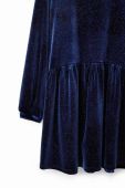 Дитяча сукня Desigual колір синій mini розкльошена (3551490)