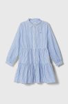 Дитяча сукня Tommy Hilfiger mini розкльошена колір блакитний (3451361)