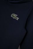 Дитяча бавовняна сукня Lacoste колір синій mini розкльошена