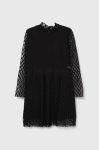Дитяча сукня Guess колір чорний mini розкльошена (3560278)
