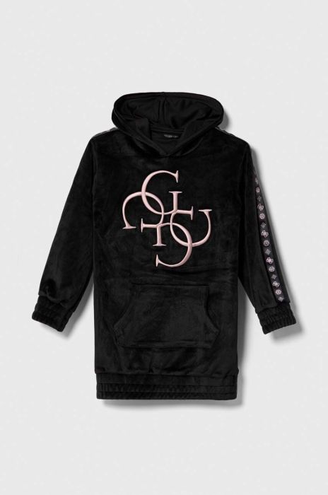 Дитяча сукня Guess колір чорний mini пряма (3603078)