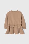 Сукня для немовлят Pinko Up колір бежевий mini розкльошена (3529366)