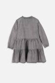 Джинсова сукня Coccodrillo колір сірий mini розкльошена