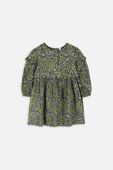Сукня для немовлят Coccodrillo колір зелений mini розкльошена