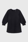 Дитяча сукня Emporio Armani колір синій mini oversize
