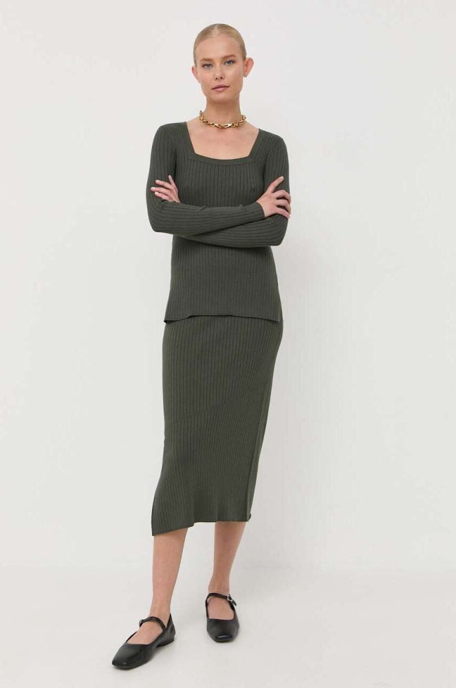 Светр Max Mara Leisure жіночий колір зелений легкий