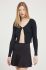 Джемпер Roxy жіночий колір чорний легкий