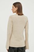 Вовняний светр By Malene Birger жіночий колір бежевий