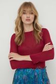 Светр MAX&Co. жіночий колір бордовий легкий