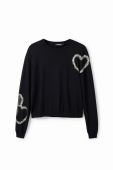 Светр Desigual жіночий колір чорний (3564774)