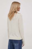 Светр з кашеміру United Colors of Benetton колір бежевий легкий (3626216)