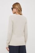 Светр з домішкою вовни Sisley жіночий колір бежевий легкий (3626231)