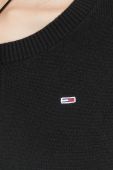 Джемпер Tommy Jeans жіночий колір чорний легкий (3432153)