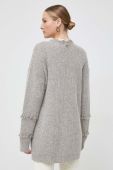 Кардиган з домішкою вовни Twinset колір сірий легкий