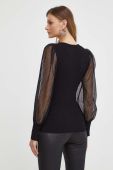 Светр Morgan жіночий колір чорний легкий (3551580)
