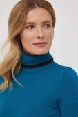 Светр Artigli жіночий колір бірюзовий легкий гольф