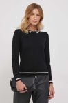 Светр Artigli жіночий колір чорний легкий (3684038)