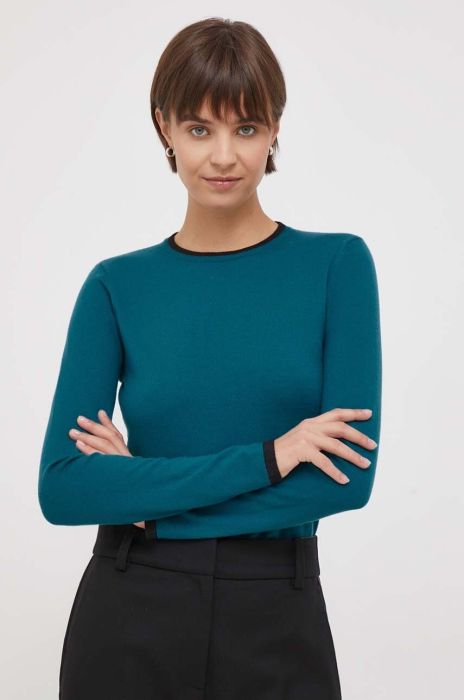 Светр Artigli жіночий колір бірюзовий легкий