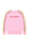 Дитячий светр Karl Lagerfeld колір рожевий (3560362)
