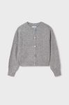 Дитячий кардиган з домішкою вовни Mayoral колір сірий легкий (3411680)