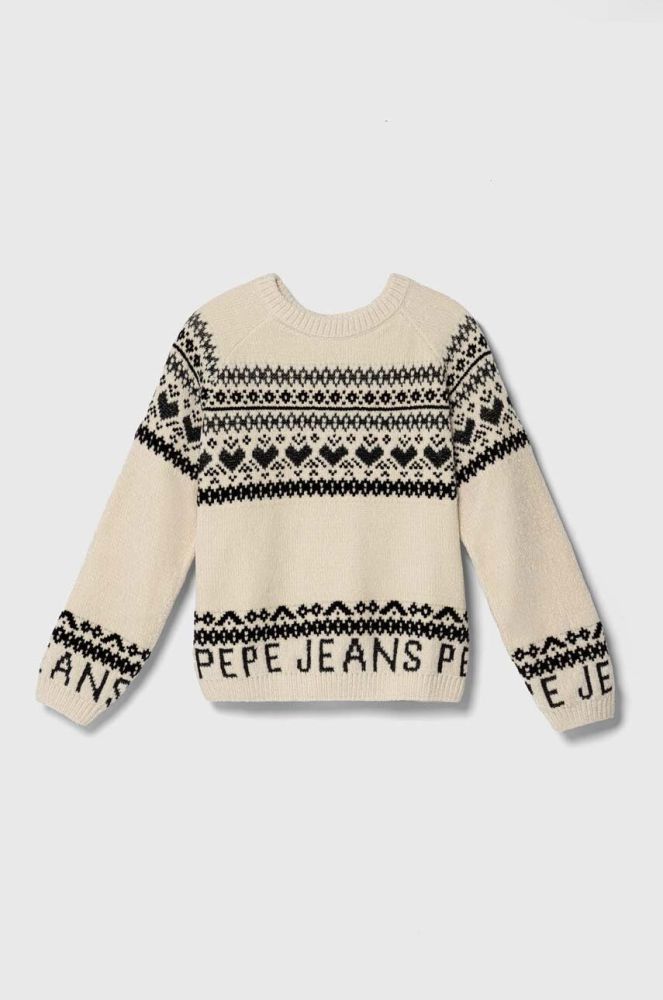 Дитячий светр Pepe Jeans колір бежевий (3575970)