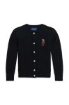Дитячий кардиган Polo Ralph Lauren колір чорний (3651782)