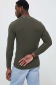 Бавовняний светр Pepe Jeans Silvertown колір зелений легкий (3298745)