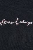 Вовняний светр Armani Exchange чоловічий колір синій легкий