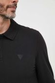 Лонгслів Guess чоловічий колір чорний однотонний (3598769)