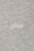 Светр з домішкою шовку Guess колір сірий легкий гольф